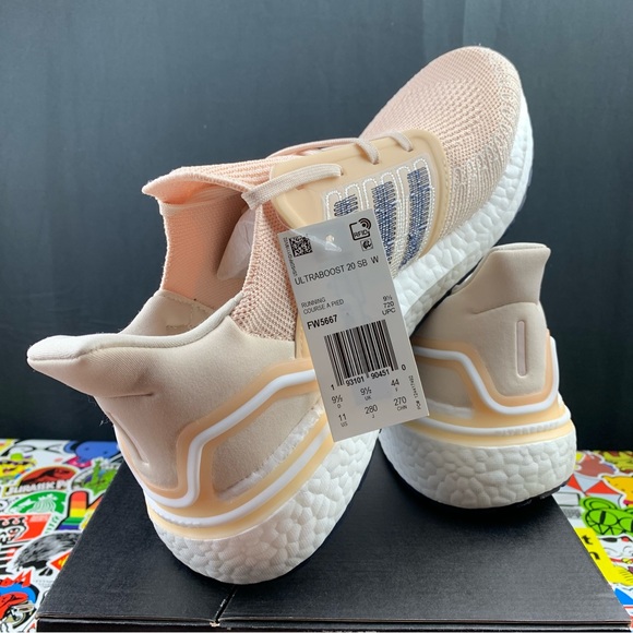 Adidas Ultraboost 20 Parley Tan Size 11 Womens - Picture 10 of 15